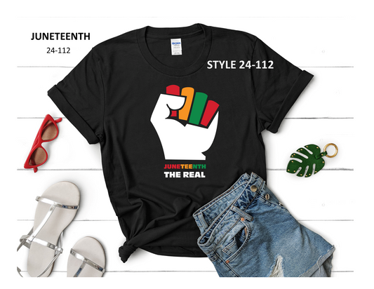 JUNETEENTH T-SHIRT (STYLE 24-112)