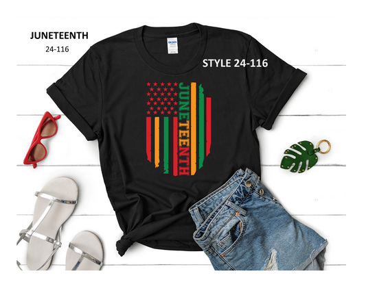 JUNETEENTH T-SHIRT (STYLE 24-116)