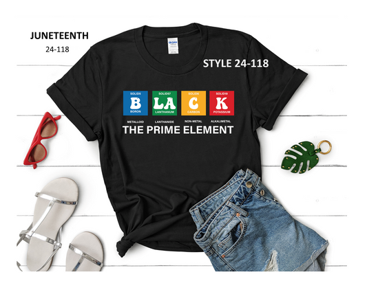 JUNETEENTH T-SHIRT (STYLE 24-118)