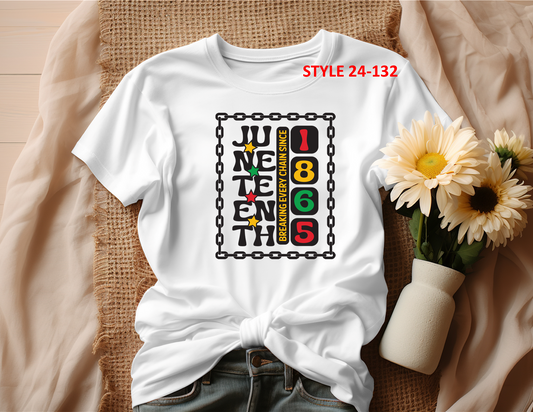 JUNETEENTH T-SHIRT (STYLE 24-132)