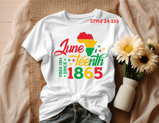 JUNETEENTH T-SHIRT (STYLE 24-133)