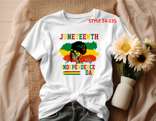 JUNETEENTH T-SHIRT (STYLE 24-135)