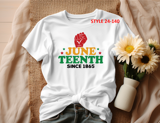 JUNETEENTH T-SHIRT (STYLE 24-140)