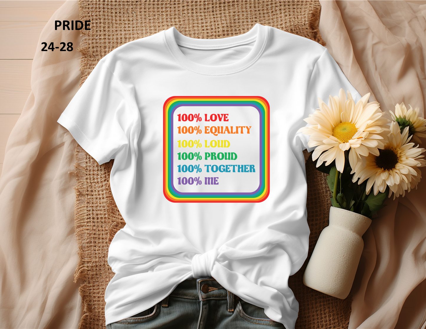 PRIDE T-SHIRT (12 styles)