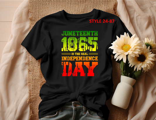 JUNETEENTH T-SHIRT (STYLE 24-87)