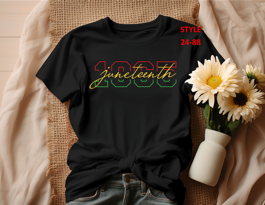 JUNETEENTH T-SHIRT (STYLE 24-88)