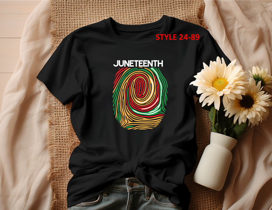 JUNETEENTH T-SHIRT (STYLE 24-89)