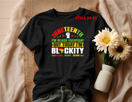 JUNETEENTH T-SHIRT (STYLE 24-91)