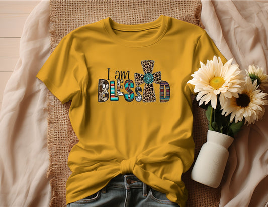 I AM BLESSED T-SHIRT