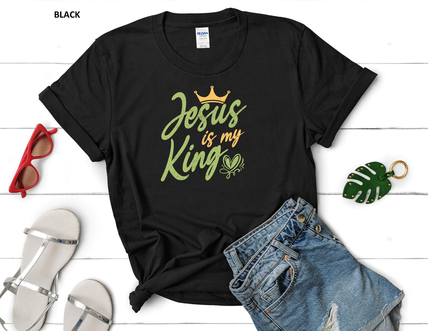 JESUS IS MY KING T-SHIRT