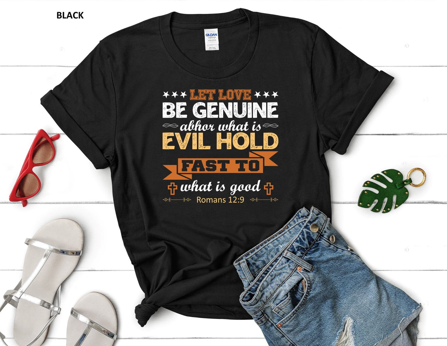 LET LOVE BE GENUINE T-SHIRT