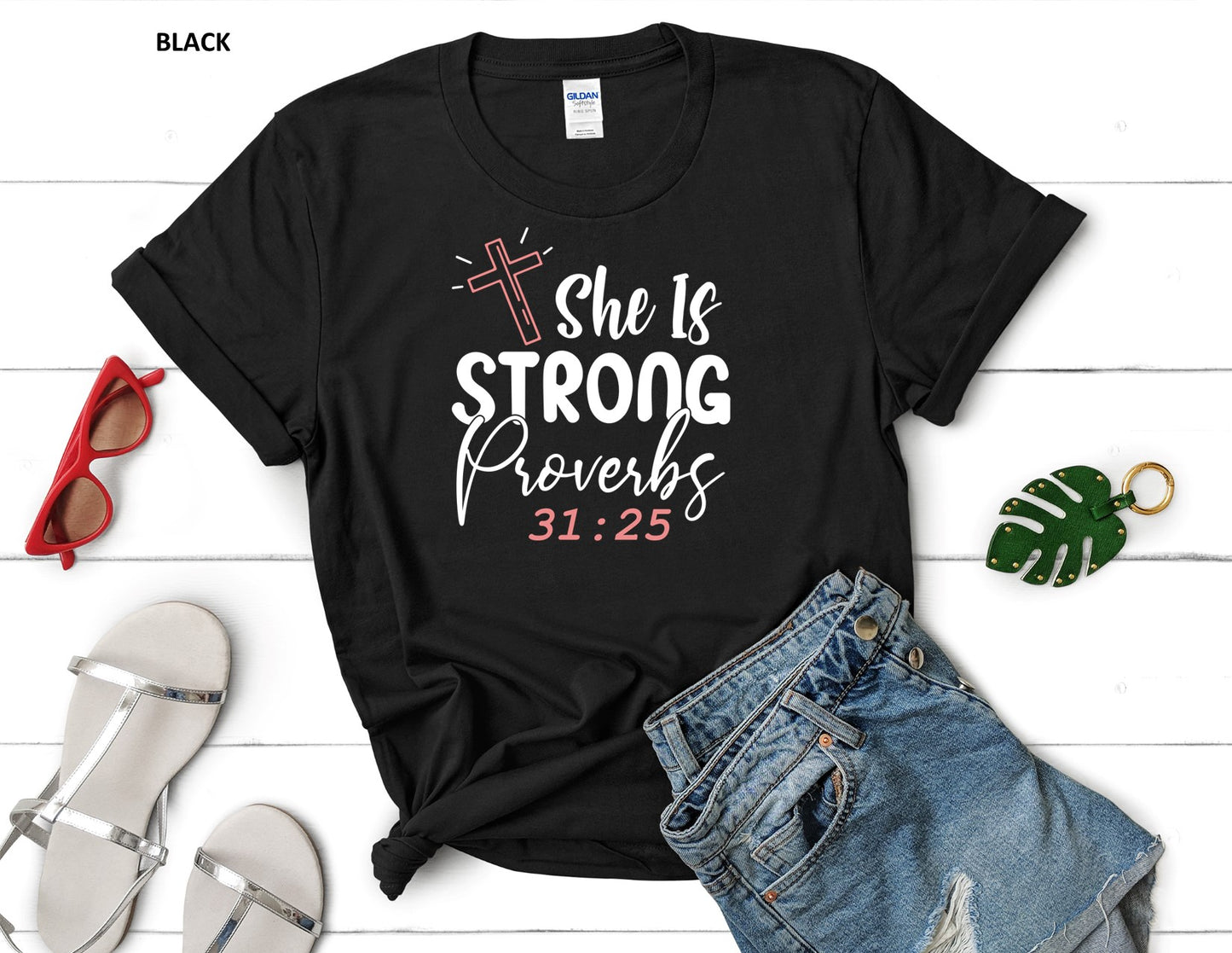 SHE IS STRONG T-SHIRT