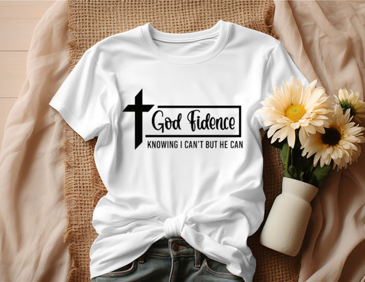 GOD FIDENCE T-SHIRT