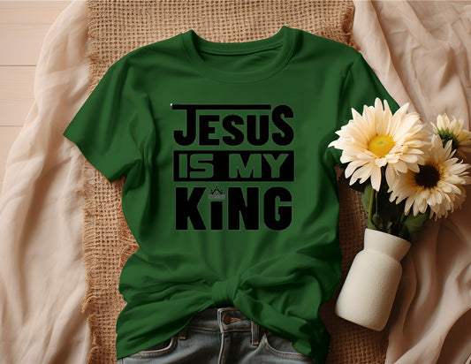 JESUS IS MY KING T-SHIRT